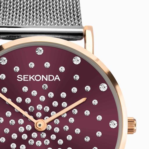 Sekonda ladies mesh strap watch on sale